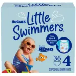 Huggies Little Swimmers Swim Diapers, Sizes 3-6 - Image 2