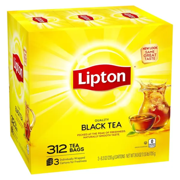 Lipton Tea Bags, Black Tea, 312 ct.