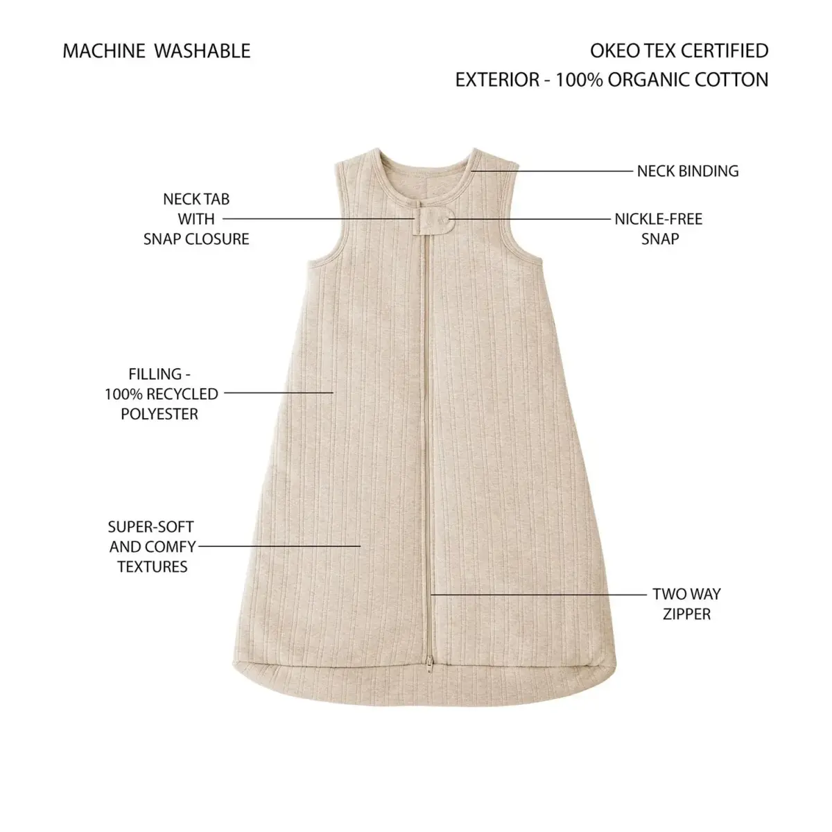 Member's Mark Baby 2-Pack Sleep Sack - Image 5