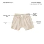 Member's Mark Baby 3-Pack Organic Cotton Bloomer Short - Image 6