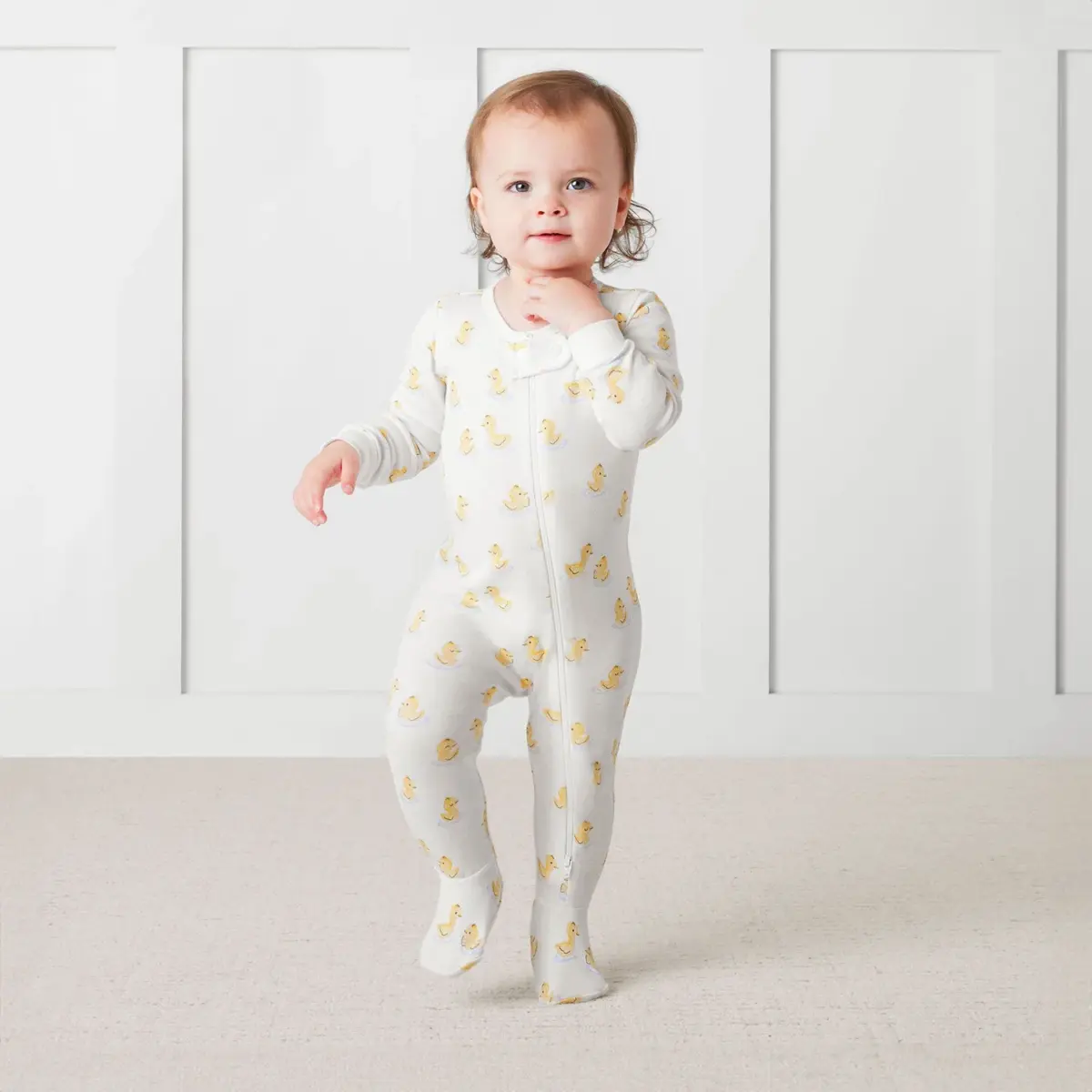 Member's Mark Baby 3-Pack Organic Cotton Sleep & Play - Image 1