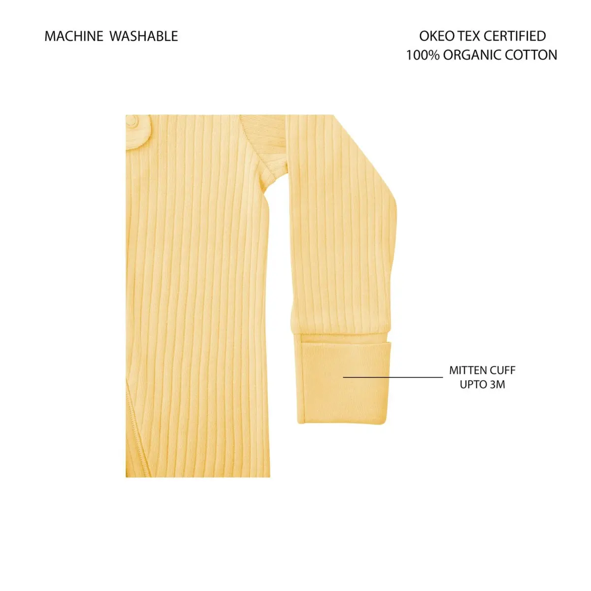 Member's Mark Baby 3-Pack Organic Cotton Sleep & Play - Image 6