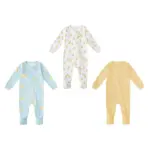 Member's Mark Baby 3-Pack Organic Cotton Sleep & Play - Image 4