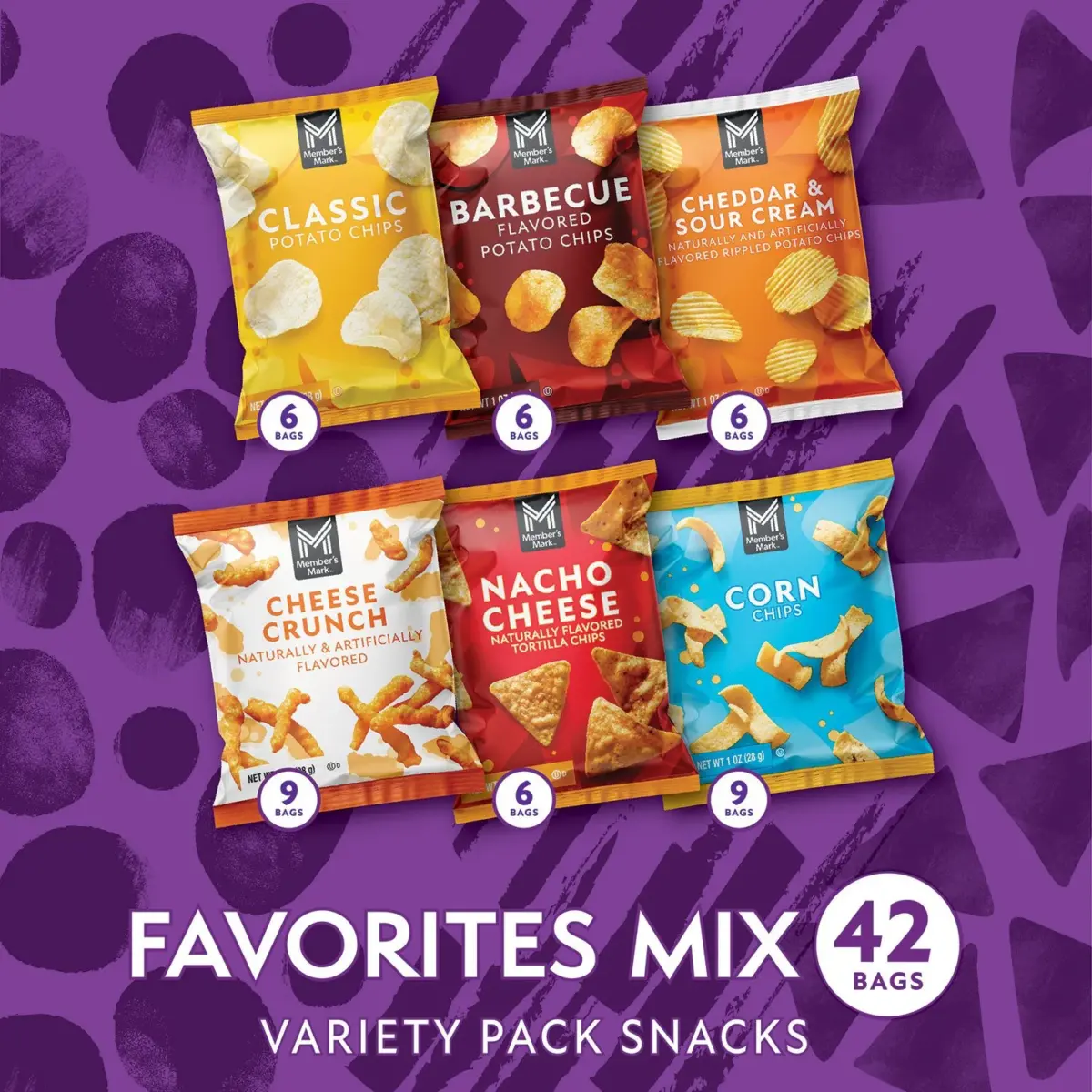 Member's Mark Favorites Variety Pack Chips, 1 oz., 42 pk. - Image 5