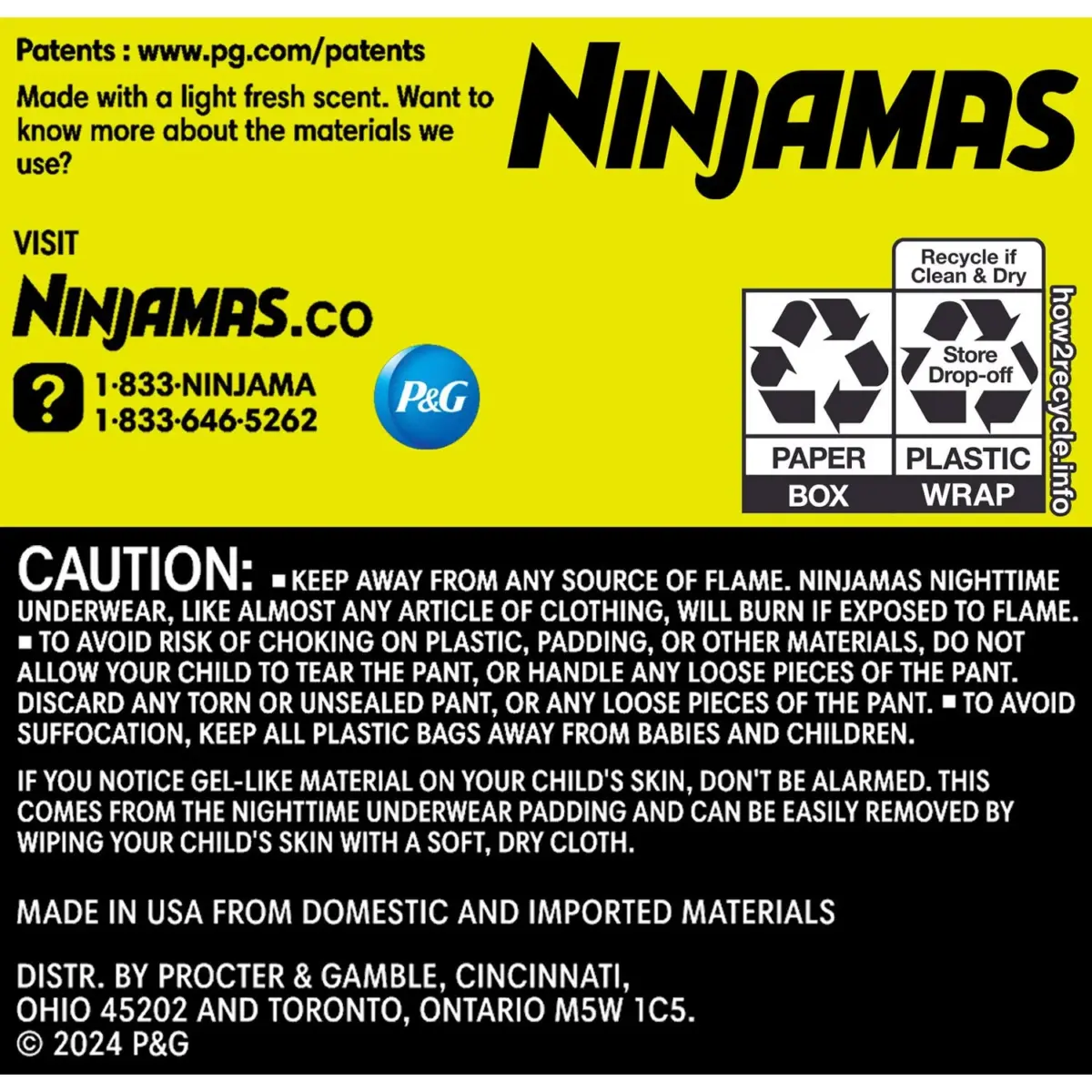 Ninjamas Nighttime Bedwetting Underwear for Boys, Sizes Small - Extra Large - Image 4