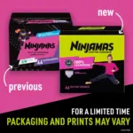 Ninjamas Nighttime Bedwetting Underwear for Girls, Sizes Small-Extra Large - Image 6