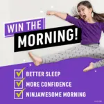 Ninjamas Nighttime Bedwetting Underwear for Girls, Sizes Small-Extra Large - Image 2