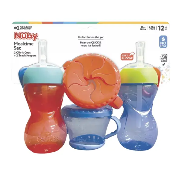 Nuby Mealtime Set, 4 pc.