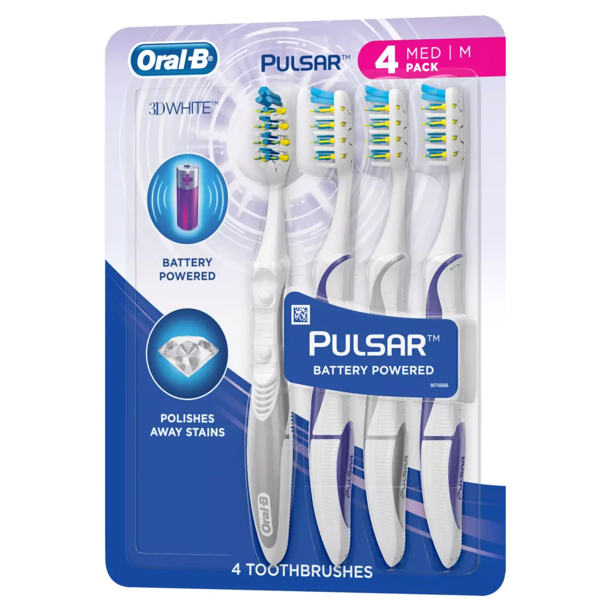 Oral B 3D White Pulsar, 4 ct. - Image 2