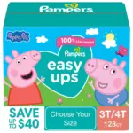Pampers Easy Ups Training Pants Underwear, Sizes 2T-6T