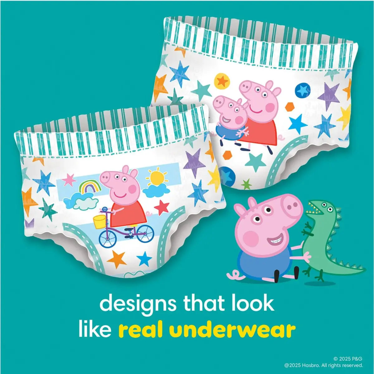 Pampers Easy Ups Training Pants Underwear, Sizes 2T-6T - Image 8