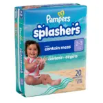 Pampers Splashers Disposable Swim Pants - (Select Size and Count) - Image 7