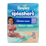 Pampers Splashers Disposable Swim Pants - (Select Size and Count) - Image 3