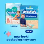 Pampers Splashers Disposable Swim Pants - (Select Size and Count) - Image 12