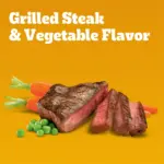 Pedigree Complete Nutrition Grilled Steak & Vegetable Flavor Dry Dog Food, 44 Lb Bag - Image 9