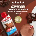 Premier Protein 30g High Protein Shake, Chocolate, 11 fl. oz., 15 pk. - Image 5