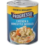 Progresso Rich & Hearty Chicken & Homestyle Noodle Canned Soup, 19 oz.
