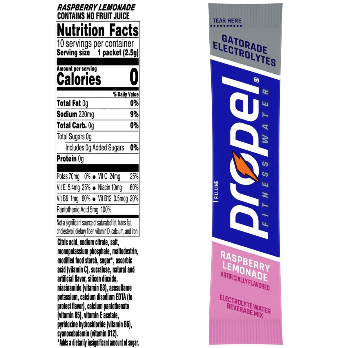 Propel Powder Variety Pack, 0.08 oz., 40 pk. - Image 11