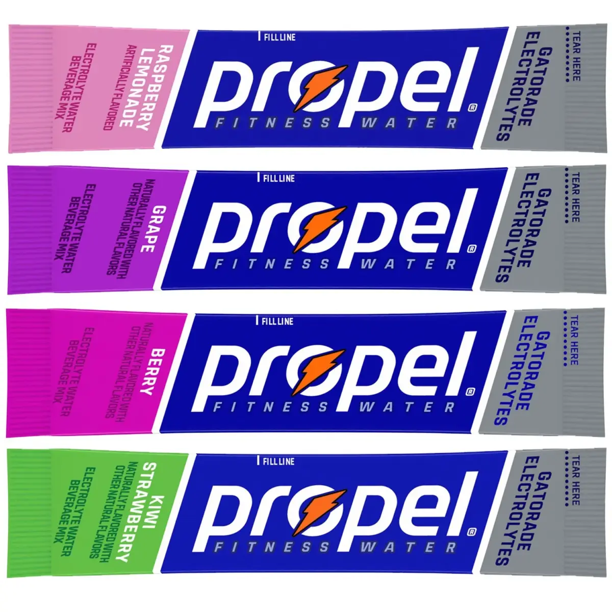 Propel Powder Variety Pack, 0.08 oz., 40 pk. - Image 4