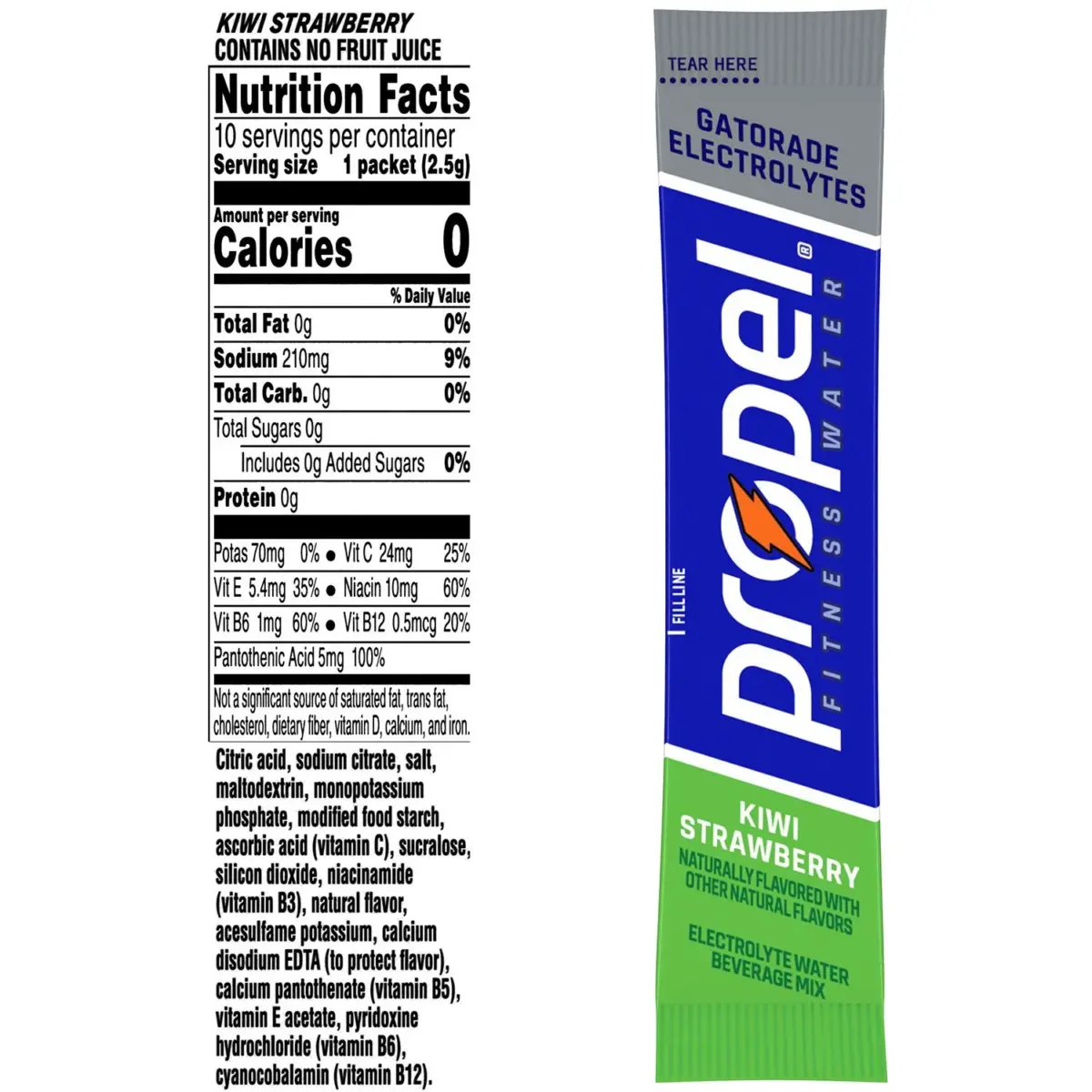 Propel Powder Variety Pack, 0.08 oz., 40 pk. - Image 8