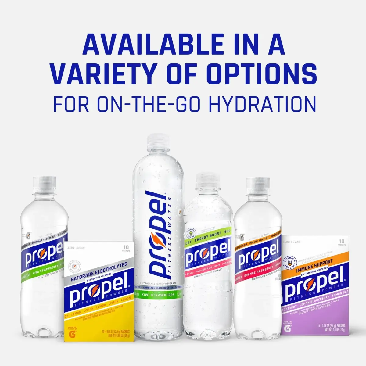 Propel Zero Water Variety Pack 16.9 fl. oz., 24 pk. - Image 3