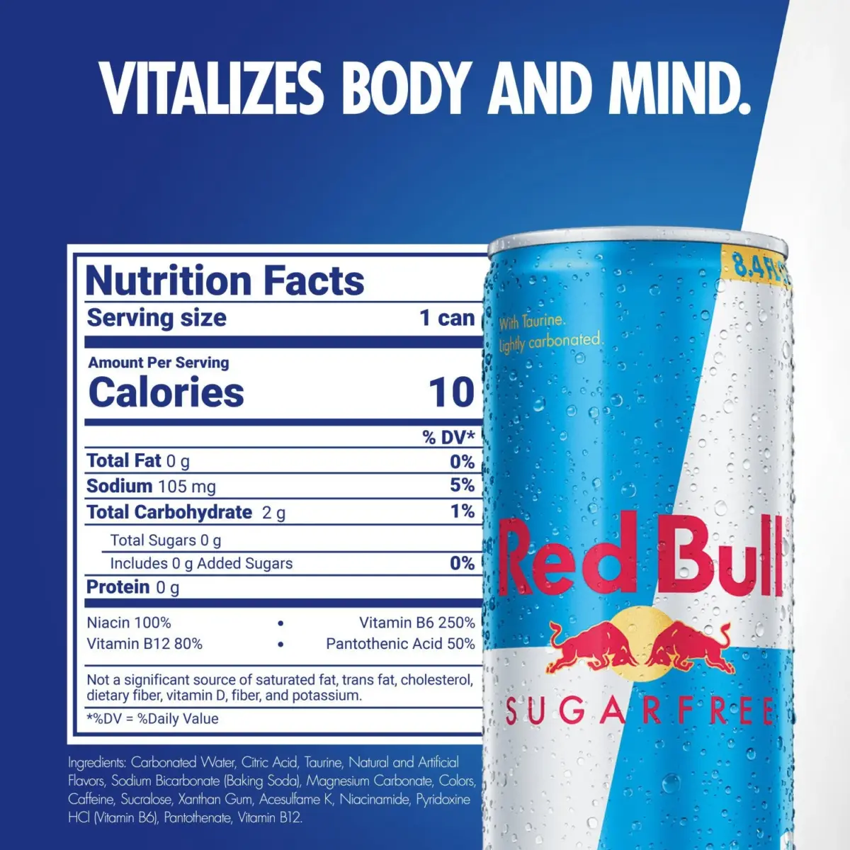Red Bull Energy Sugar-Free 8.4 fl. oz., 24 pk. - Image 7