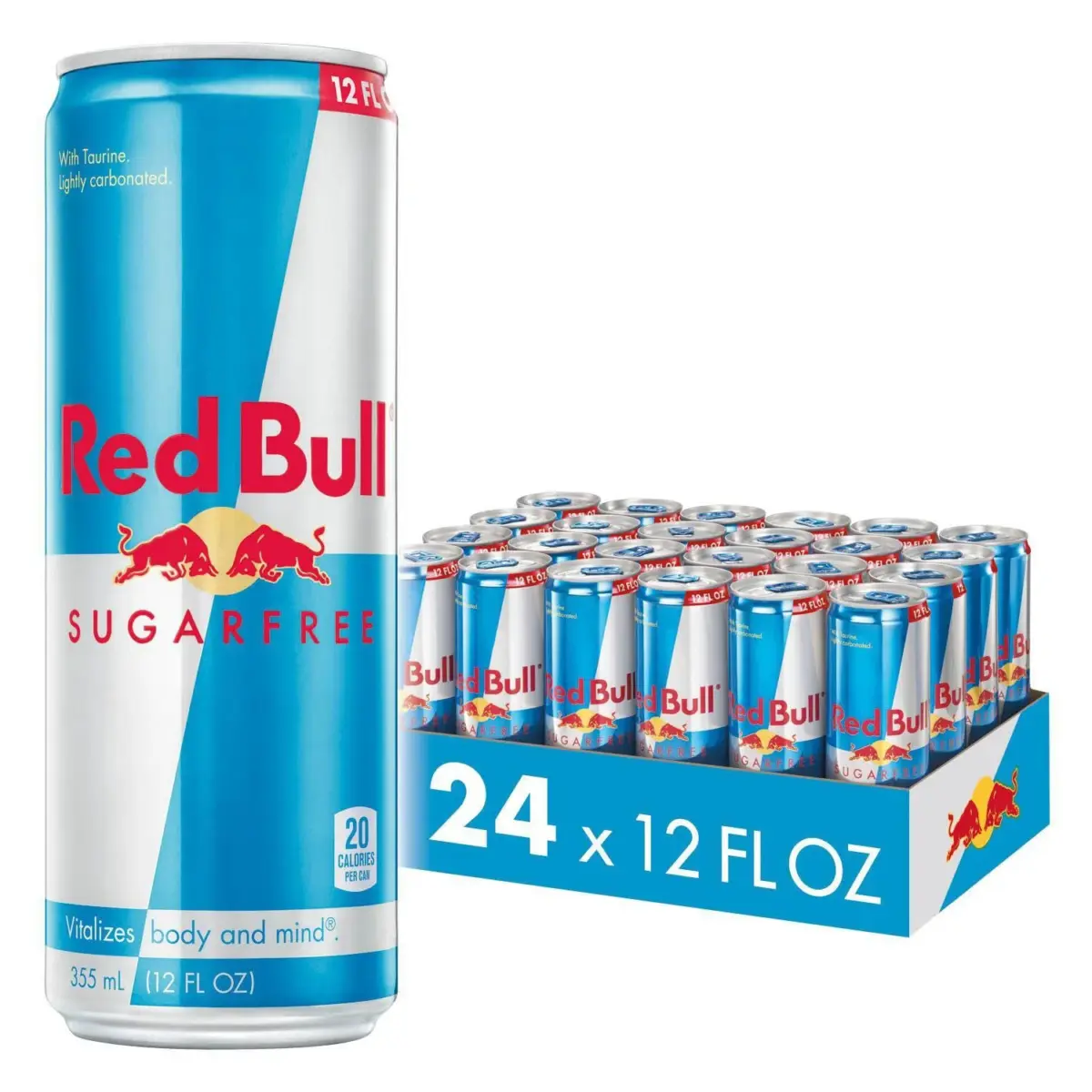 Red Bull Sugar-Free Energy Drink 12 fl. oz., 24 pk. - Image 1