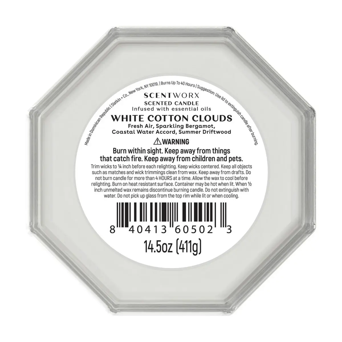 Scentworx 14.5 oz Mango Coconut Macaron 3-Wick Jar Candle - Image 3