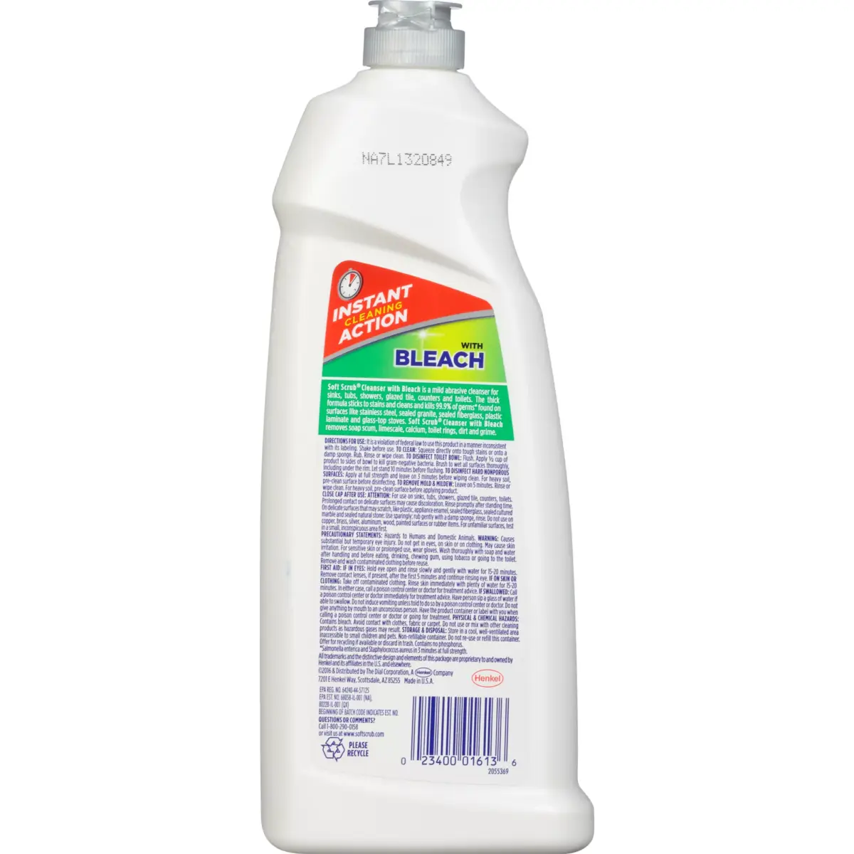 Soft Scrub Bleach Cleanser, 3 pk./36 oz. - Image 6