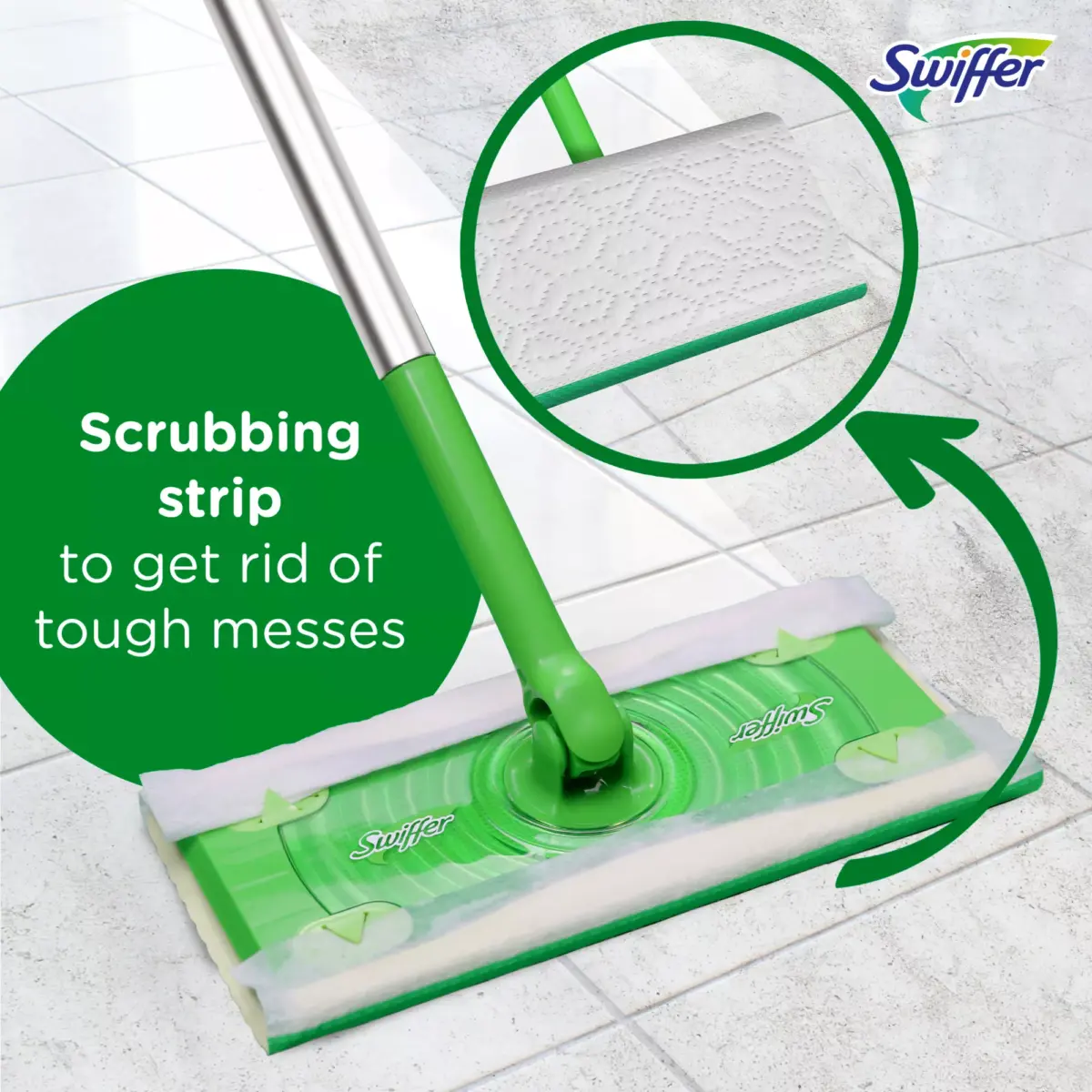 Swiffer Dry + Wet Multi Surface Sweeping Kit - Fresh Scent - Image 5