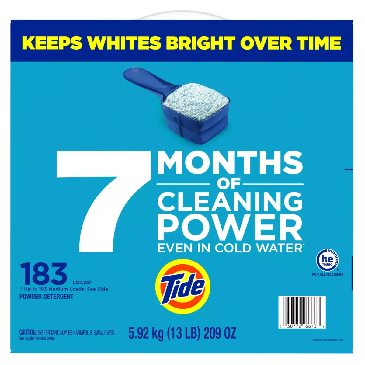 Tide Powder Laundry Detergent - Original Scent, 183 loads/209 oz. - Image 3