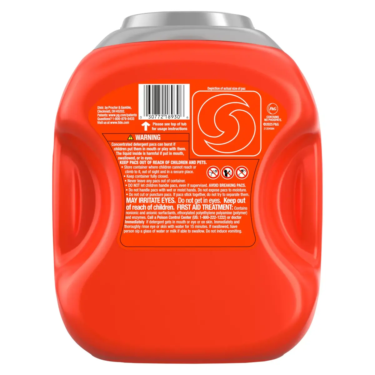 Tide Power PODS with Febreze Odor Eliminators - Spring & Renewal, 72 ct. - Image 4