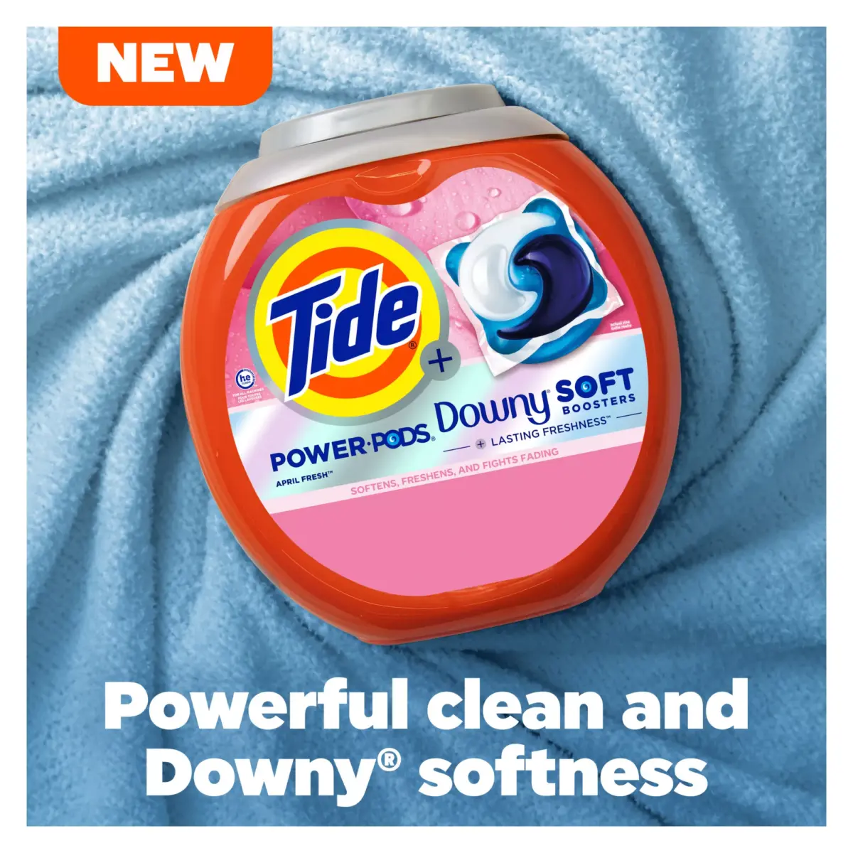 Tide Power PODs with Downy Soft Boosters - April Fresh, 72 ct. - Image 3