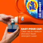 Tide Ultra Oxi Boost Liquid Laundry Detergent - Advanced Clean, 115 loads/147 oz. - Image 8