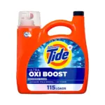 Tide Ultra Oxi Boost Liquid Laundry Detergent - Advanced Clean, 115 loads/147 oz. - Image 9