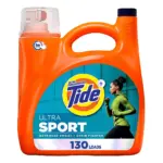 Tide Ultra Sport Liquid Laundry Detergent, 130 loads/166 oz.