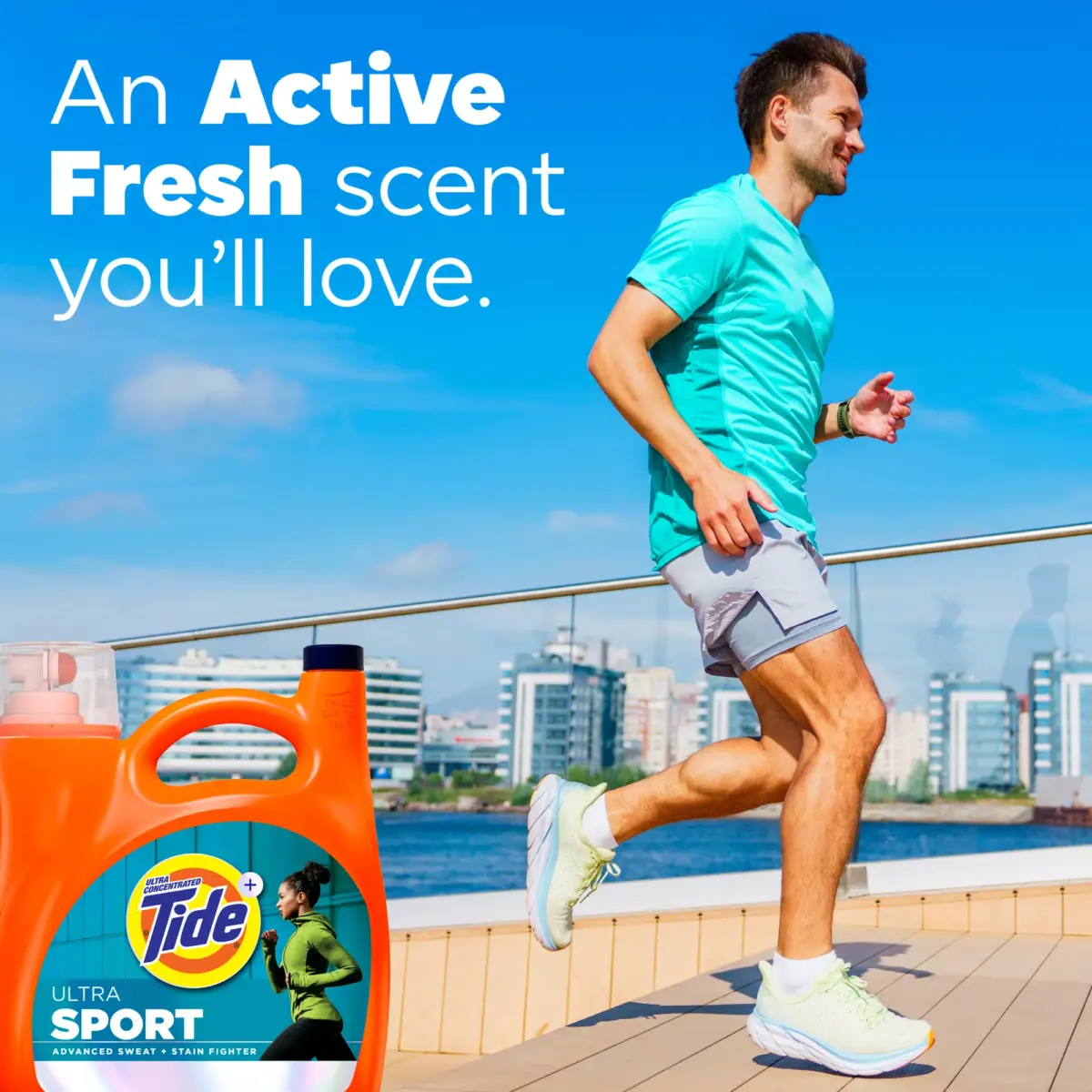 Tide Ultra Sport Liquid Laundry Detergent, 130 loads/166 oz. - Image 3