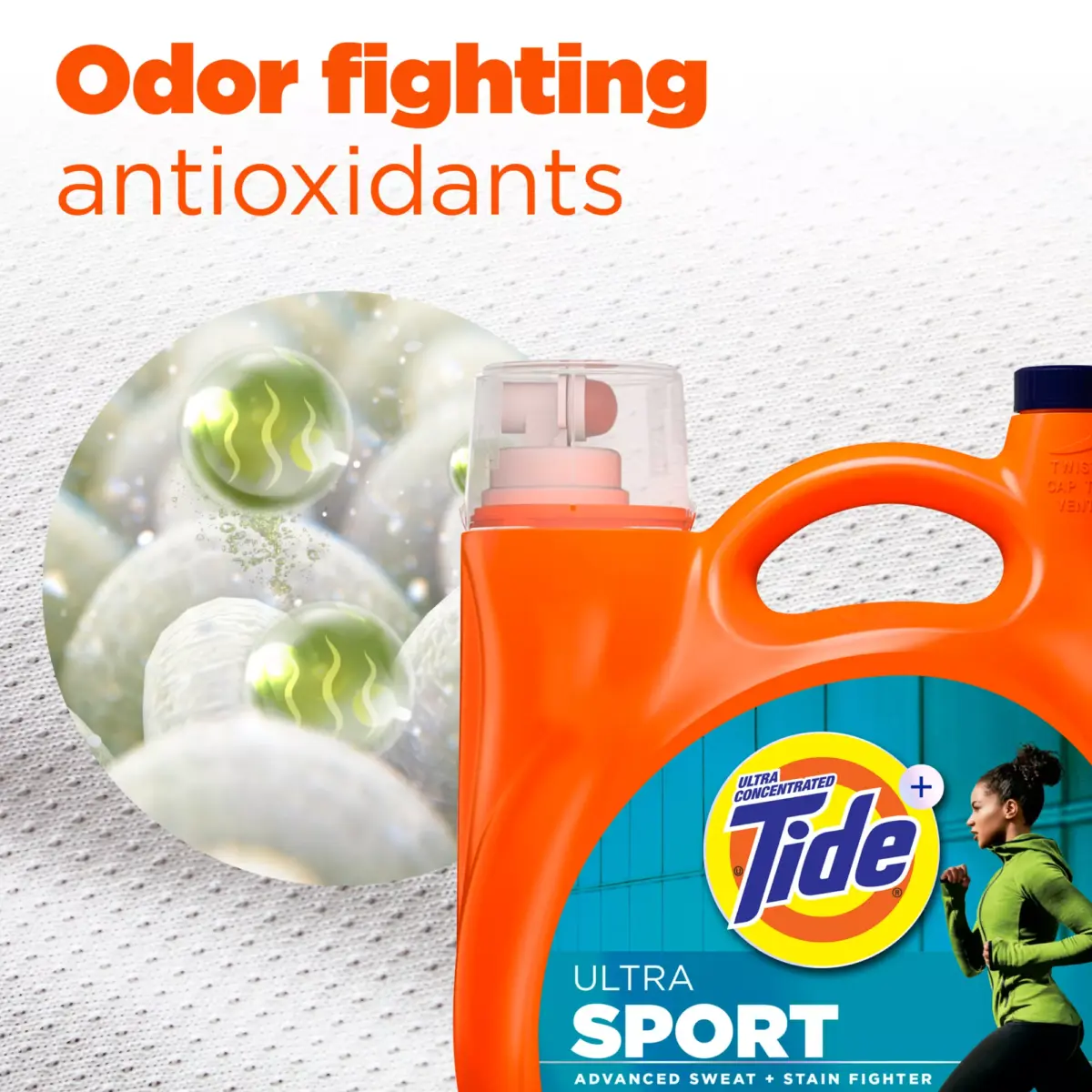 Tide Ultra Sport Liquid Laundry Detergent, 130 loads/166 oz. - Image 4