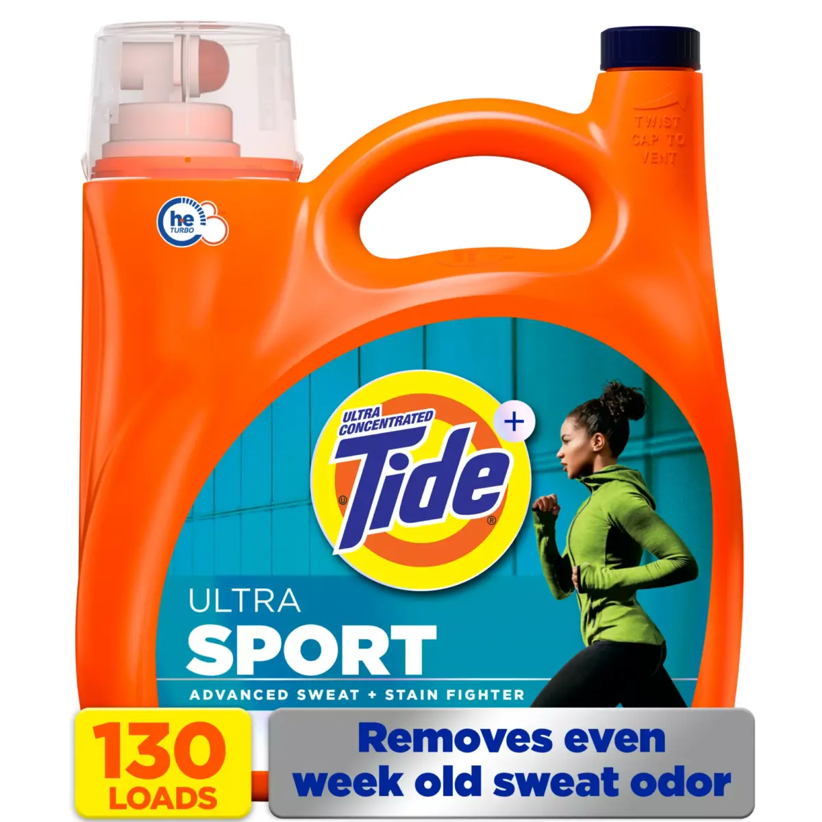 Tide Ultra Sport Liquid Laundry Detergent, 130 loads/166 oz. - Image 5