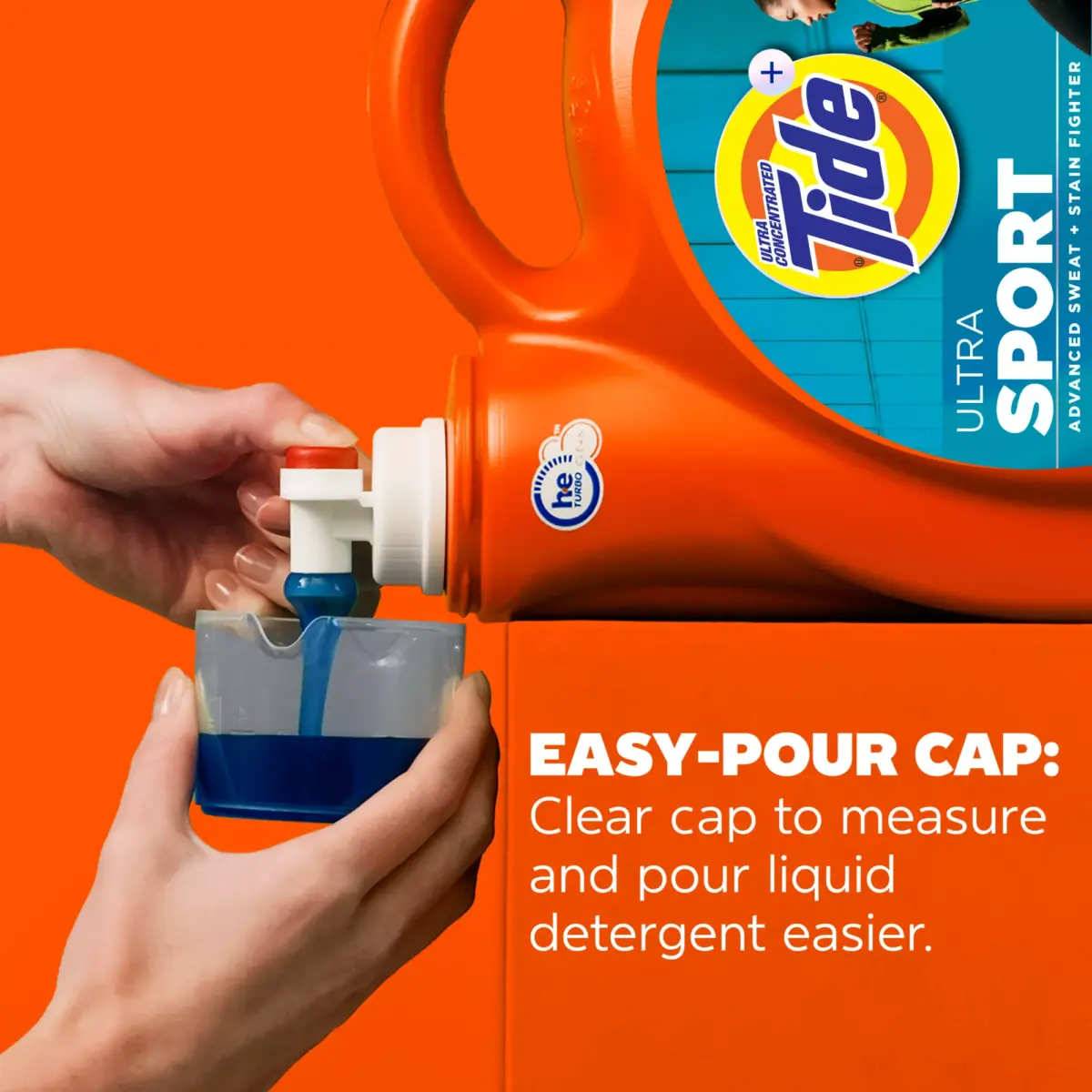 Tide Ultra Sport Liquid Laundry Detergent, 130 loads/166 oz. - Image 7
