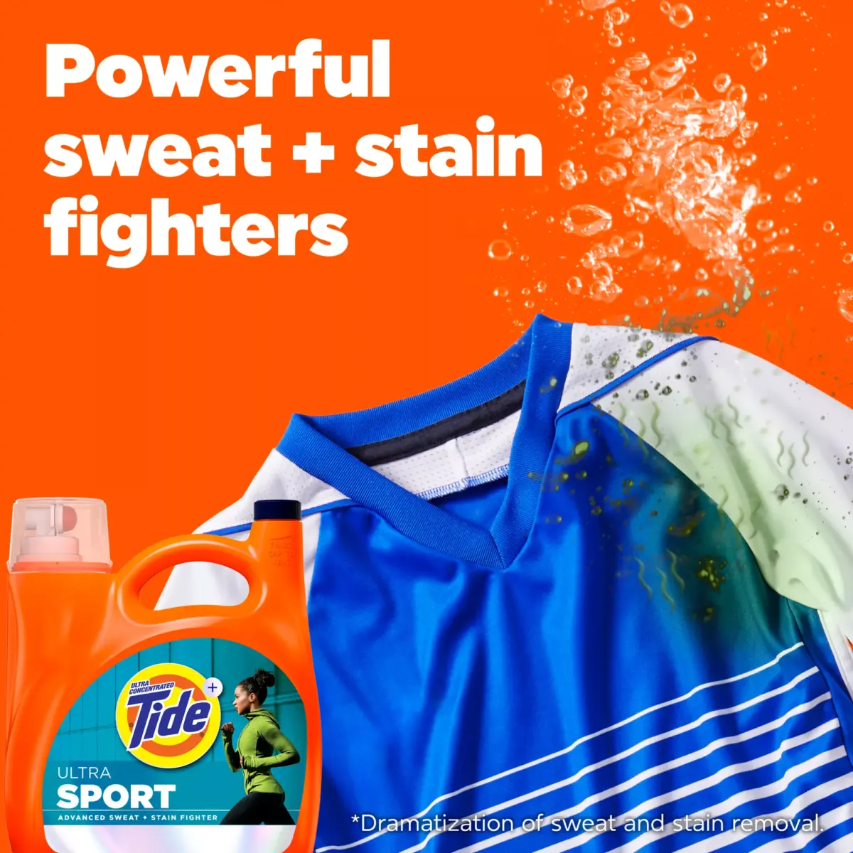 Tide Ultra Sport Liquid Laundry Detergent, 130 loads/166 oz. - Image 8