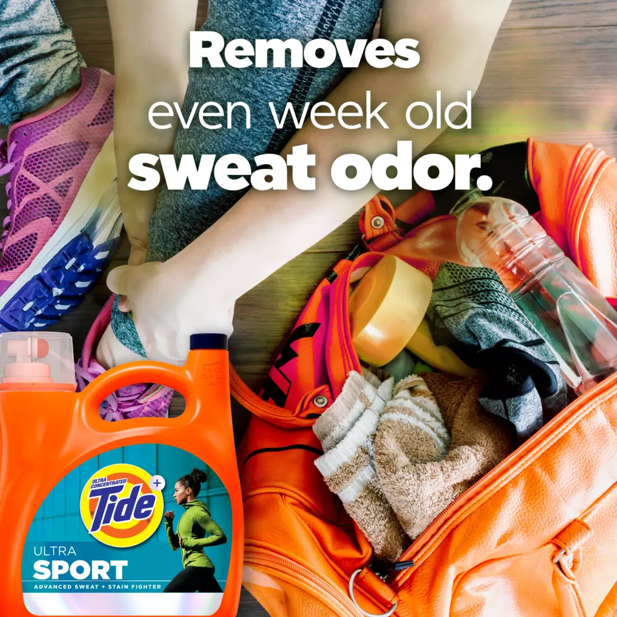 Tide Ultra Sport Liquid Laundry Detergent, 130 loads/166 oz. - Image 9