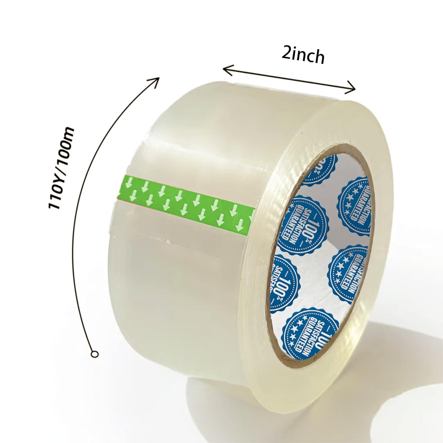 61nxYH3WkvL._SL1500_ Clear Packing Tape 2 Inch x 110 Yards (36 Rolls) – Strong Adhesive Shipping Tape for Box Sealing, Moving, and Storage, Lightweight and Durable - Image 2